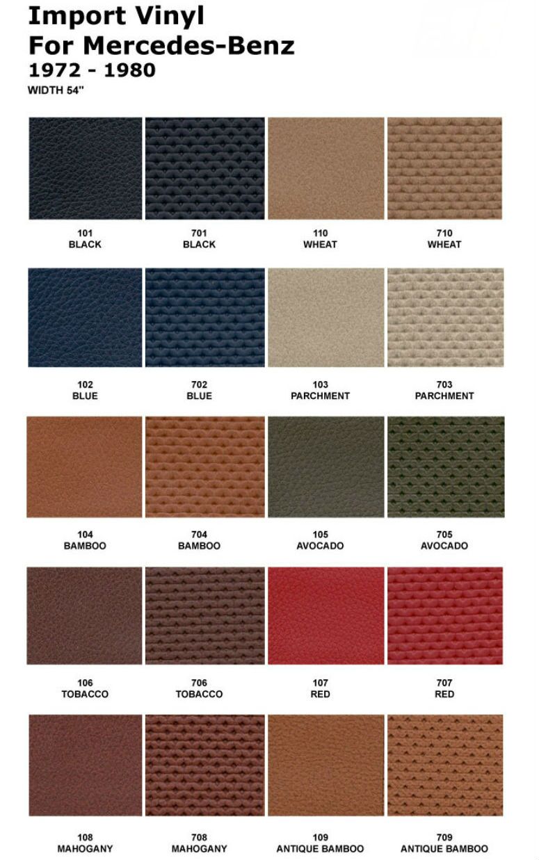 Mercedes Benz R107 1971-1989 280SL, 350SL, 450SL, 380SL, 500SL, 300SL, 420SL, 560SL, Factory folding Jump Seat MB vinyl covers - Image 2