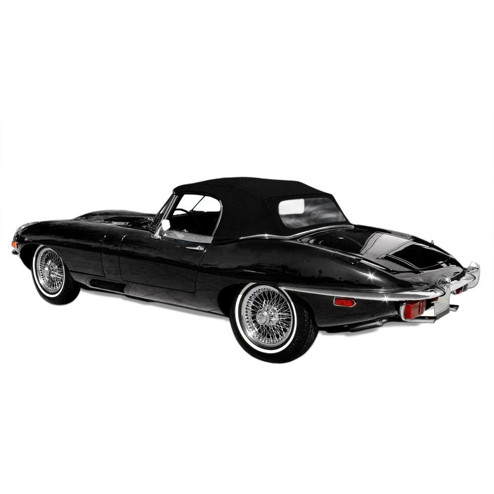 JAGUAR XKE E-TYPE 1971-74 EVERFLEX VINYL W.PLASTIC WINDOW (NO ZIPPER)