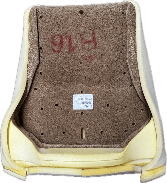 Mercedes Benz R129 Front Seat Bottom Pad, 1996-2002 300SL, SL320, SL500, SL600 - Image 2