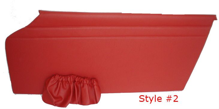 Mercedes Benz W113 1963-1971 230SL 250SL 280SL Door Panel Skins for Driver & Passenger side-1032