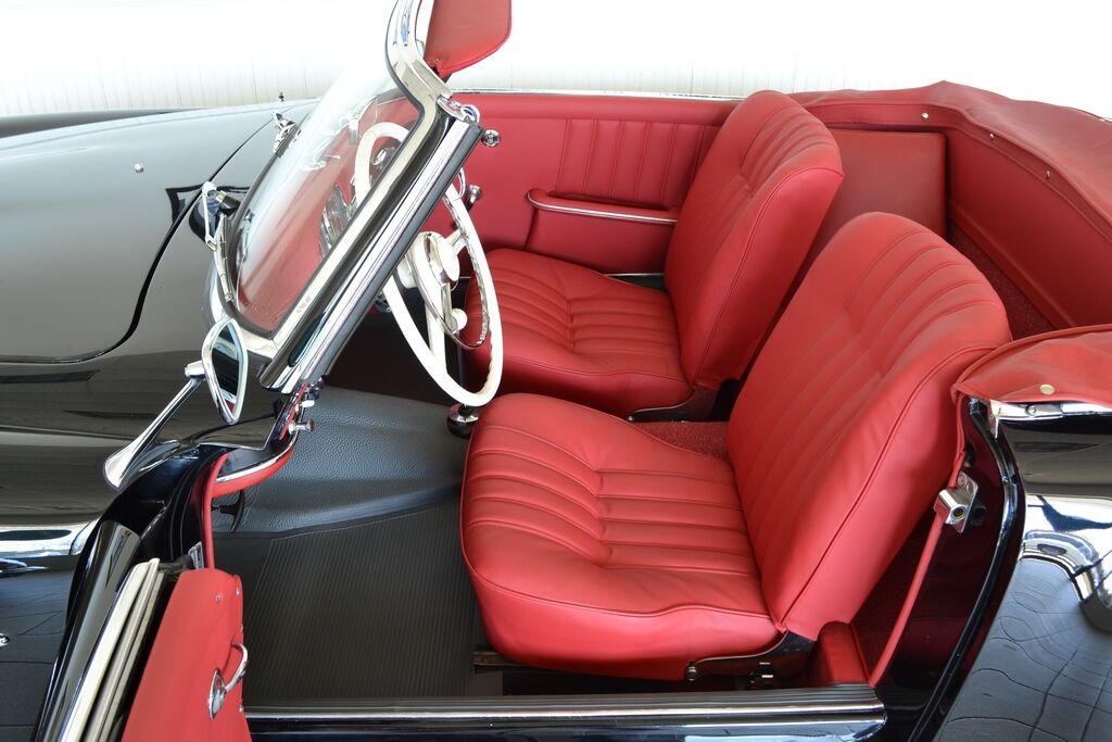 Mercedes Benz w121 190sl Front Seat Cover Kit Leather 1957-1963-0