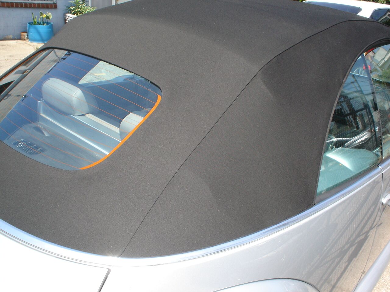 Volkswagon VW Beetle 2003-2009 Twillfast Convertible Top Glass Window-323