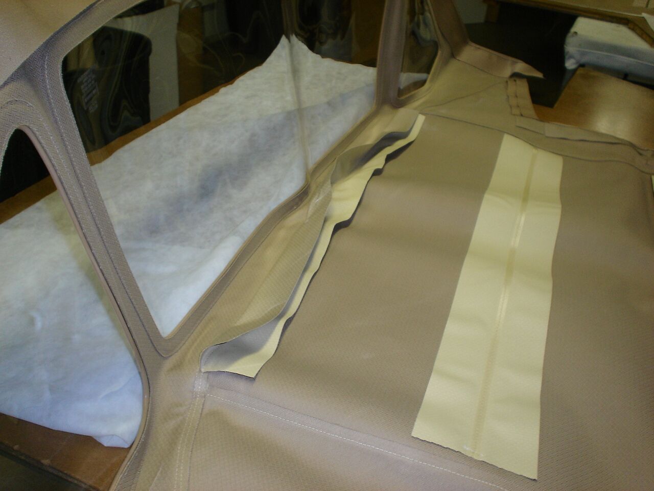 Mercedes Benz R107 380SL,450SL, 560SL 1972-1989 Convertible Top German Sonnenland - Image 3