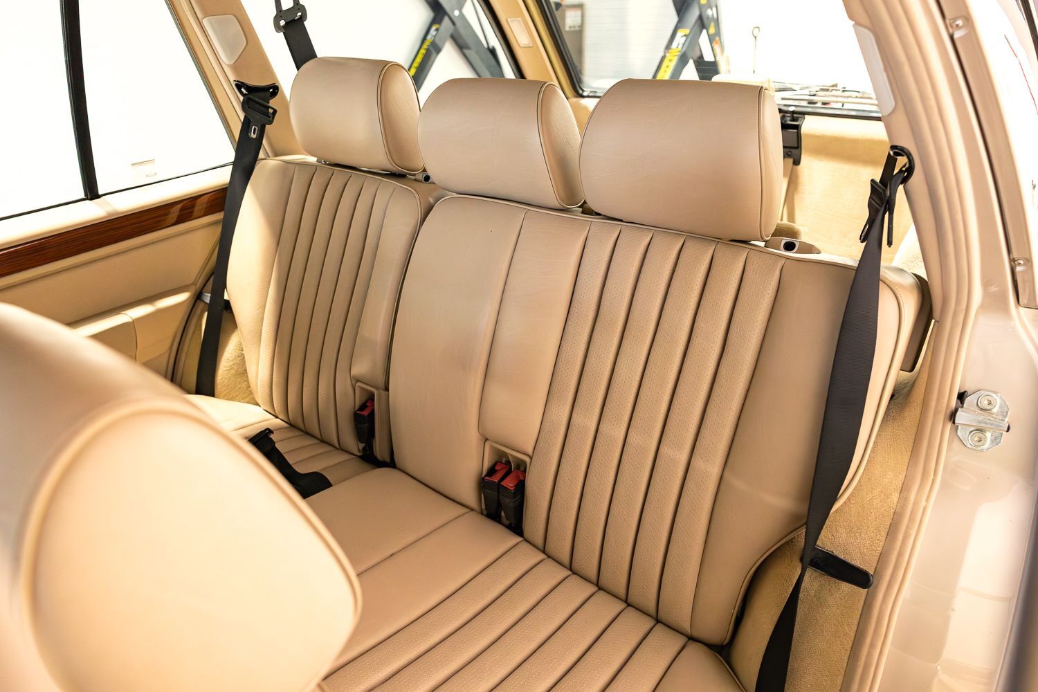 Mercedes Benz W123 Rear Seat Covers Vinyl 1977-1985 240, 250, 280, 380, 300 Coupe/Sedan/Wagon - Image 2