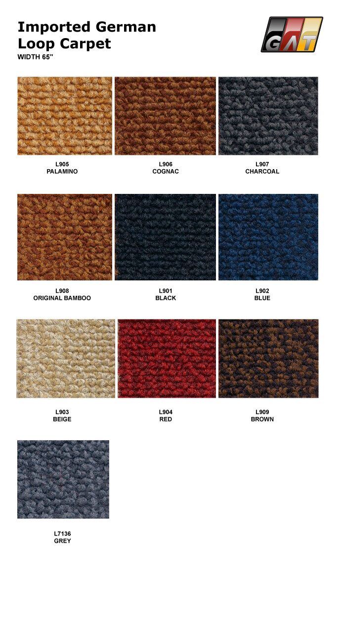 Mercedes Benz W113 1963-1971 230SL, 250SL, 280SL Interior Carpet Kit , RHD or LHD - Image 2