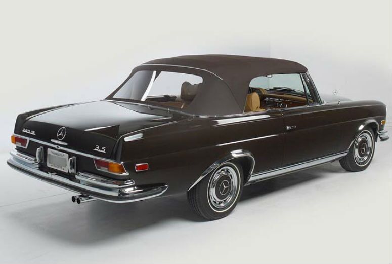 Mercedes Benz W111 220SE/250SE/280SE/300SE 1961-71 Convertible Top German-0