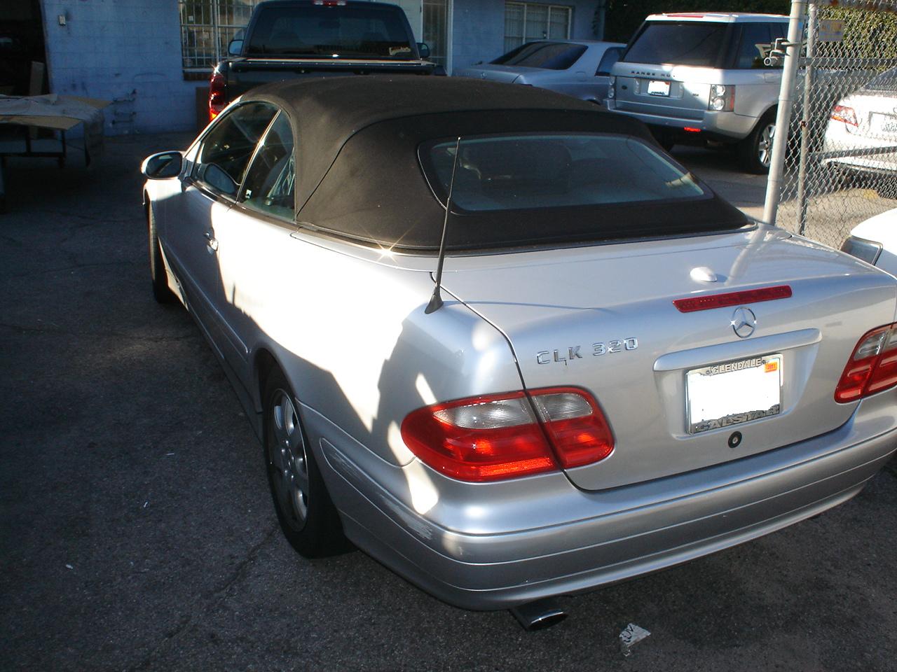 Mercedes W208 CLK320/CLK430/CLK55 1999-2003 Convertible Top German A5-297