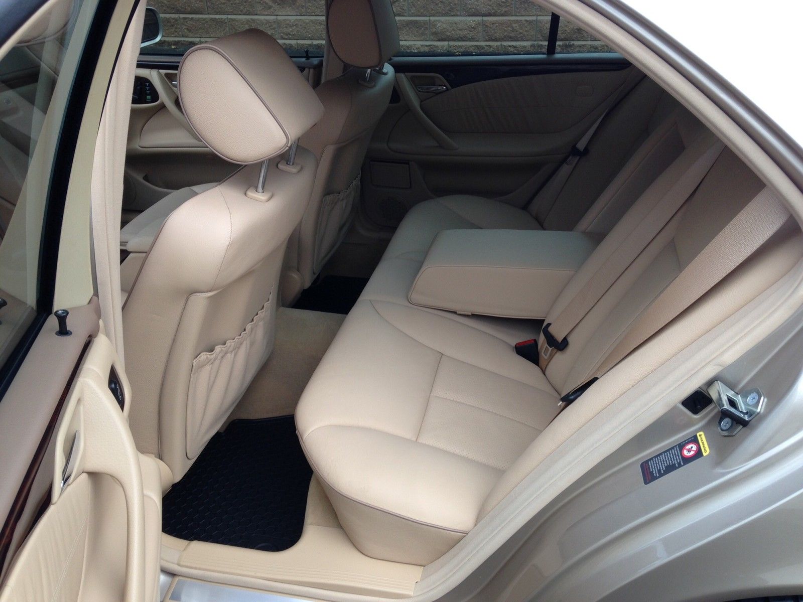 Mercedes Benz W210 1996-2002 E320, E420, E430, E55 Rear Seat Cover Kit