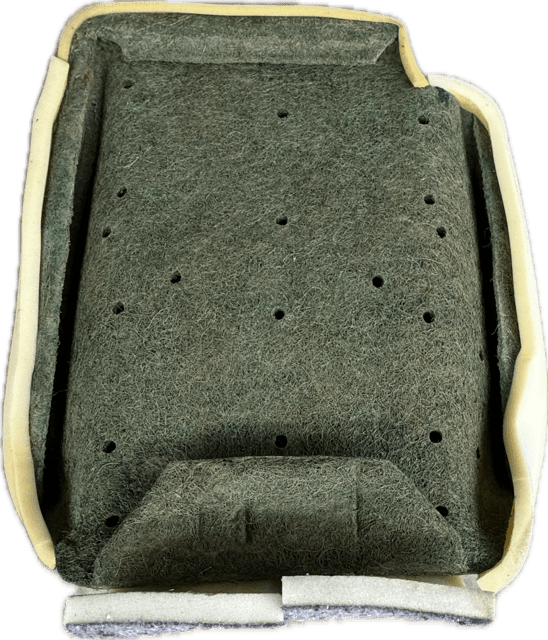 Mercedes Benz R129 Front Seat Backrest Pad, Passenger Side, 1990-1995 300SL, SL320, SL500, SL600 - Image 2